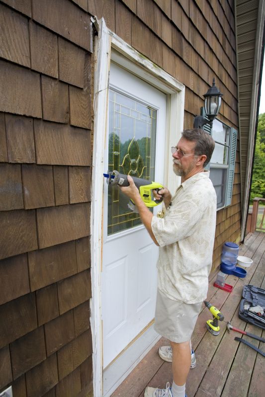 Exterior Door Varnish Removal