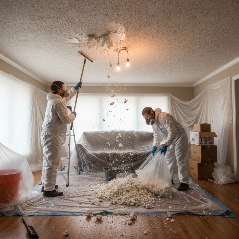 Popcorn Ceiling Removal in Waco, TX