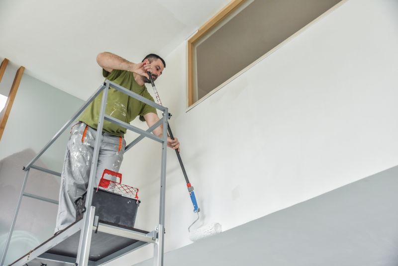 Stucco Ceiling Painting in Kansas City, KS